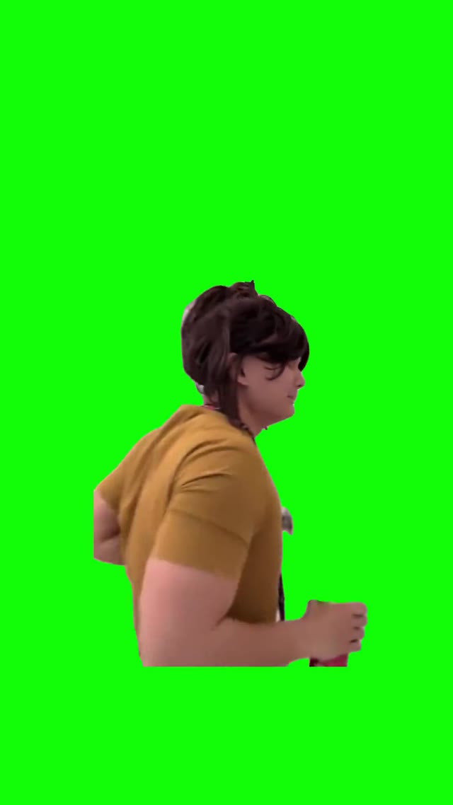 I wanna quit green screen