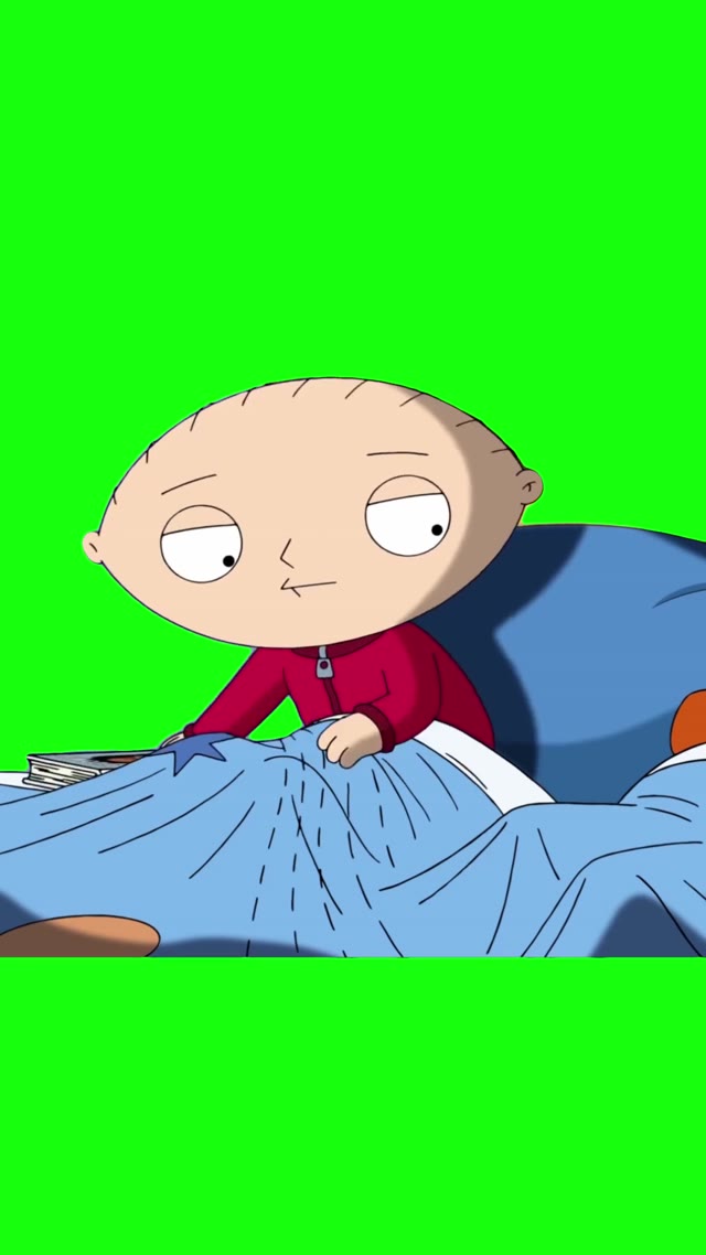 I20Should20Get20Some20Sleep20Stewie20Crying20in20Bed20Family20Guy20Green20Screen green screen