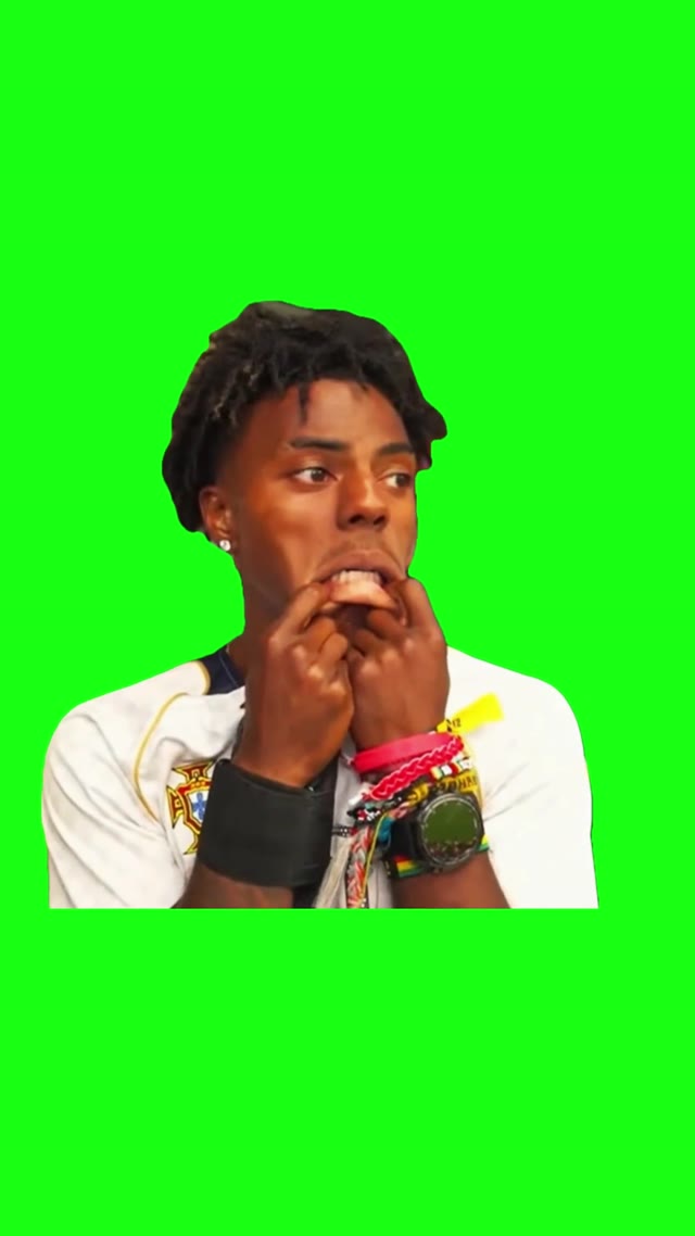 IShowSpeed Is Shocked After Ronaldos World Cup Exit green screen