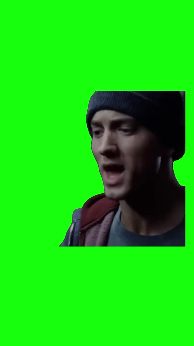 Im a Grown Man Eminem _ 8 Mile _ green screen