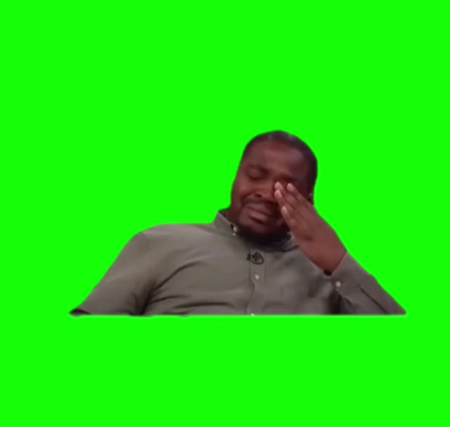 Im done cut this out Im done take me out green screen