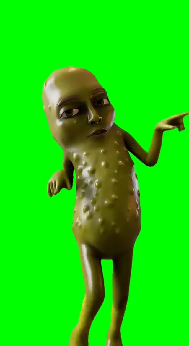 Indian Pickle Tung Dance green screen
