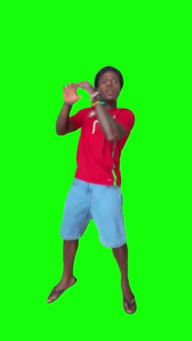 Ishowspeed Its World Cup Time Dance green screen