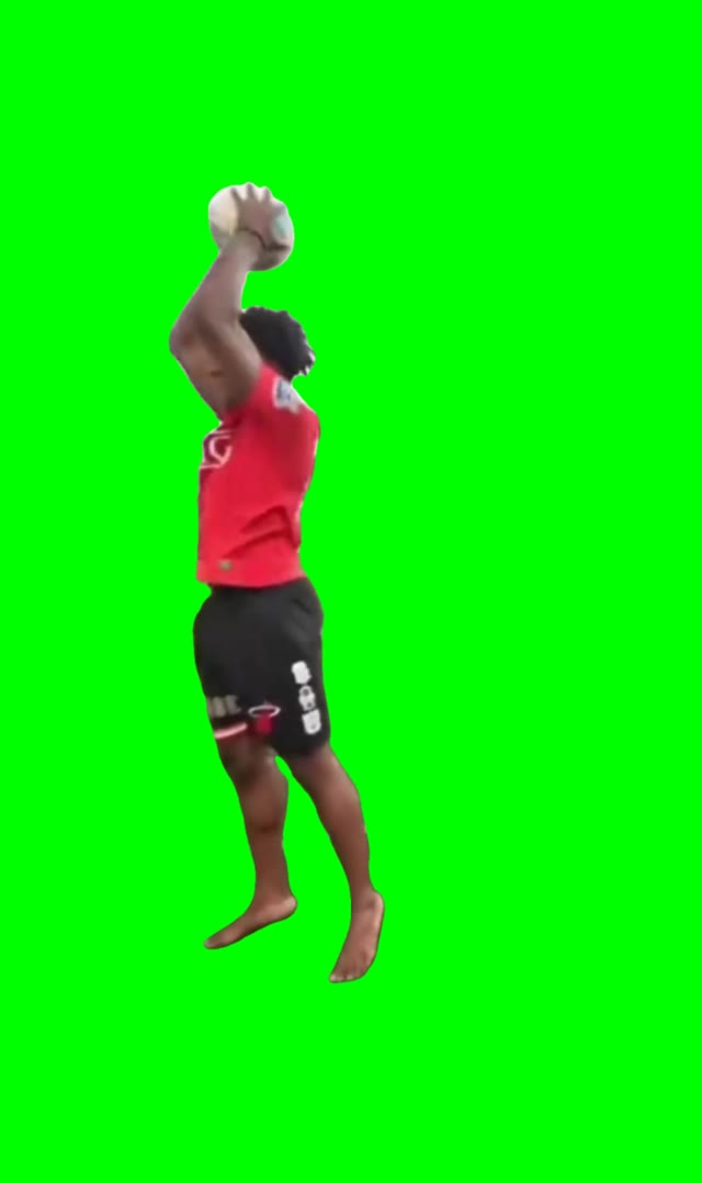 Ishowspeed mad at the ball green screen