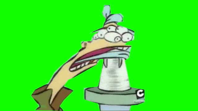 Its A Face Scruncher Greenscreen green screen