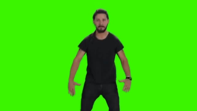 JUST DO IT green screen
