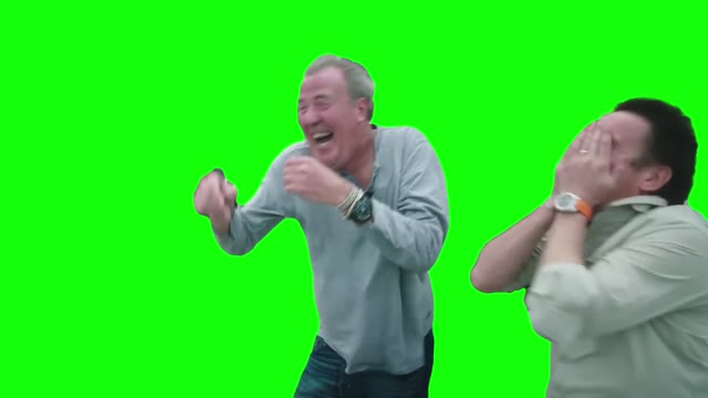 Jeremy20Clarkson20and20Richard20Hammond20laughing20green20screen green screen