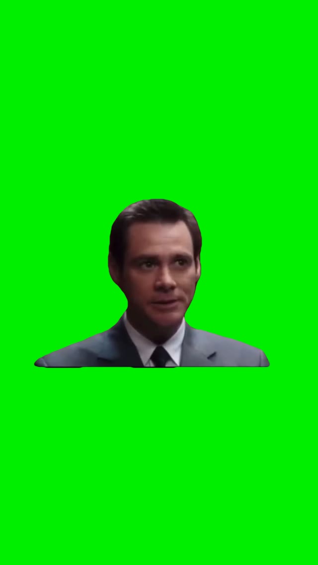 Jim sings i believe i can fly green screen