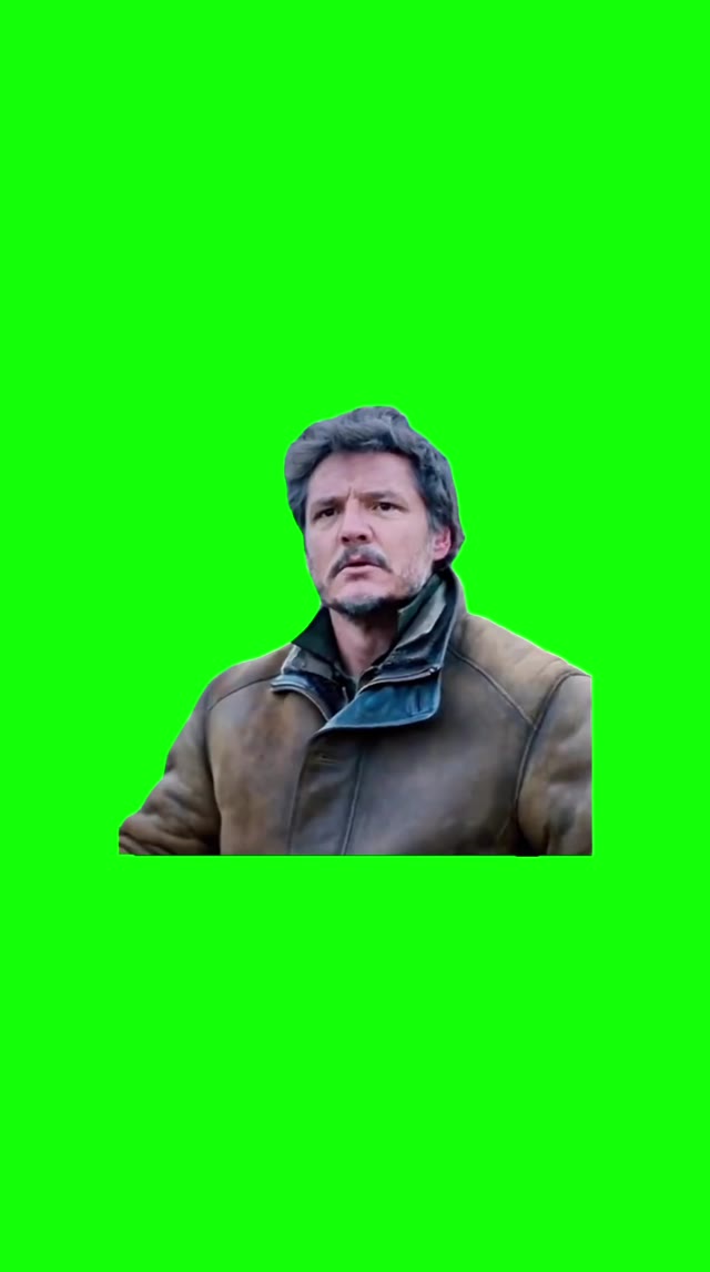 Joel reunites with Tommy green screen