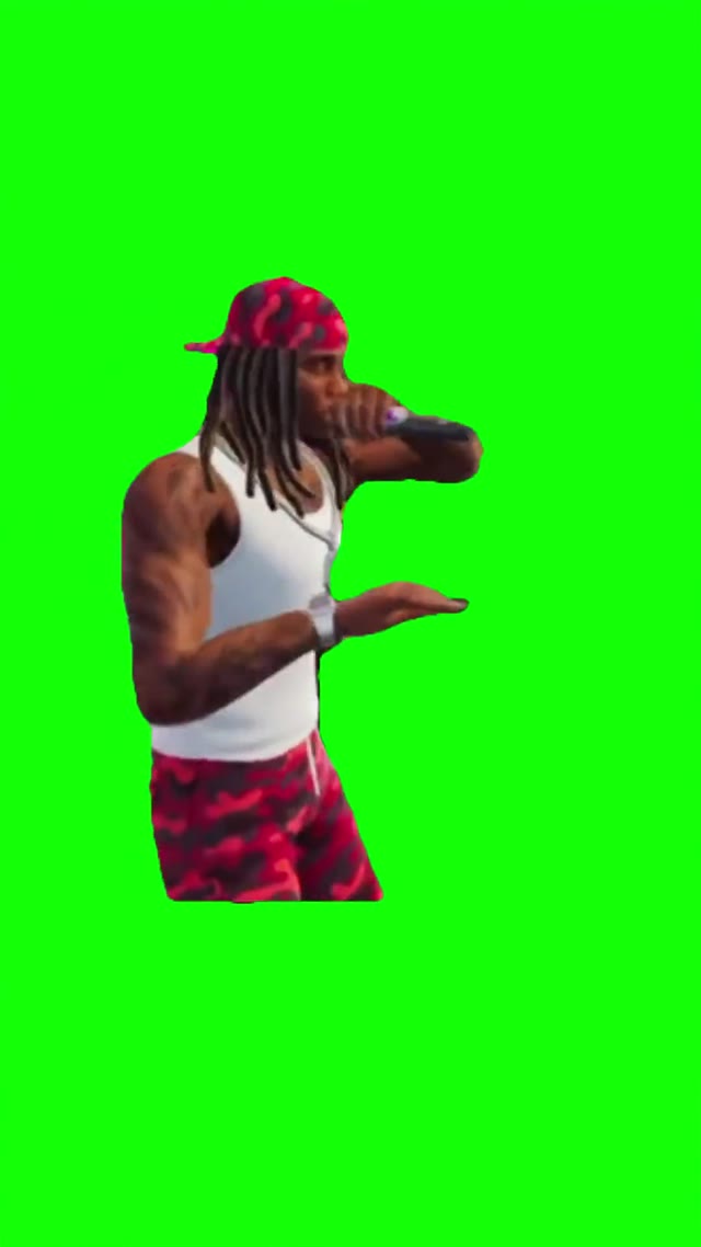Kai Cenat Doi Doi Doi  green screen