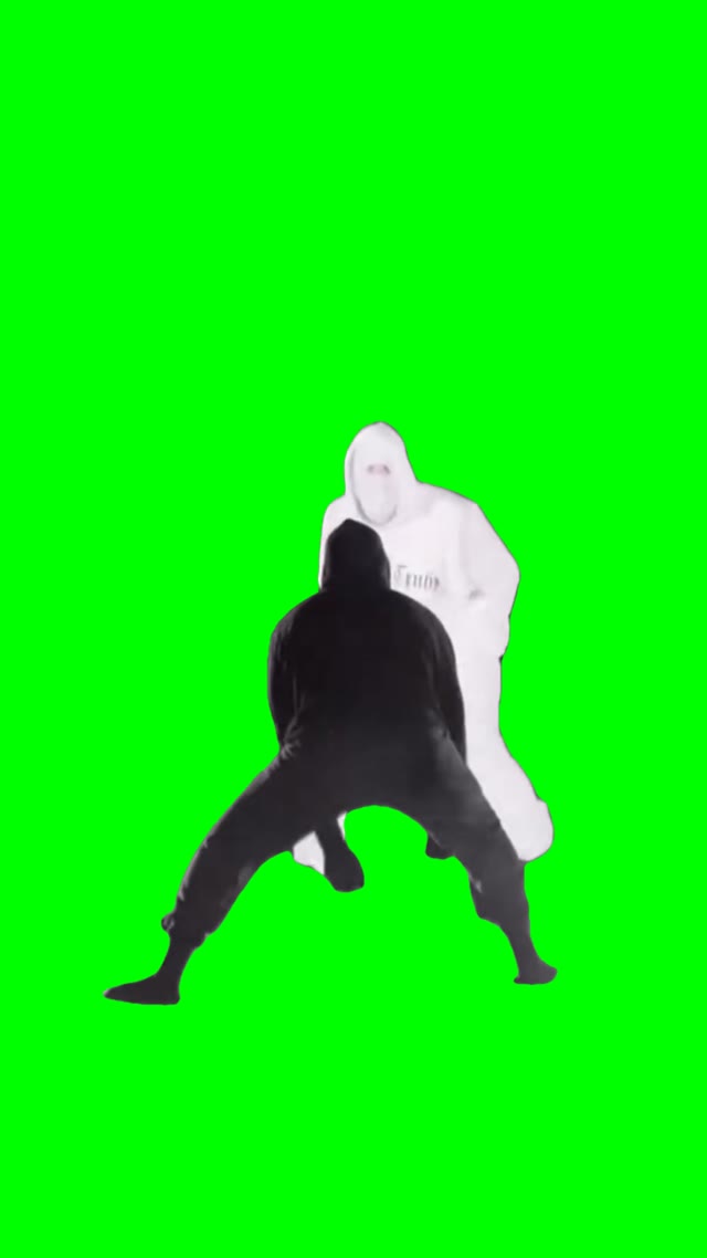 Kanye West Dancing  green screen