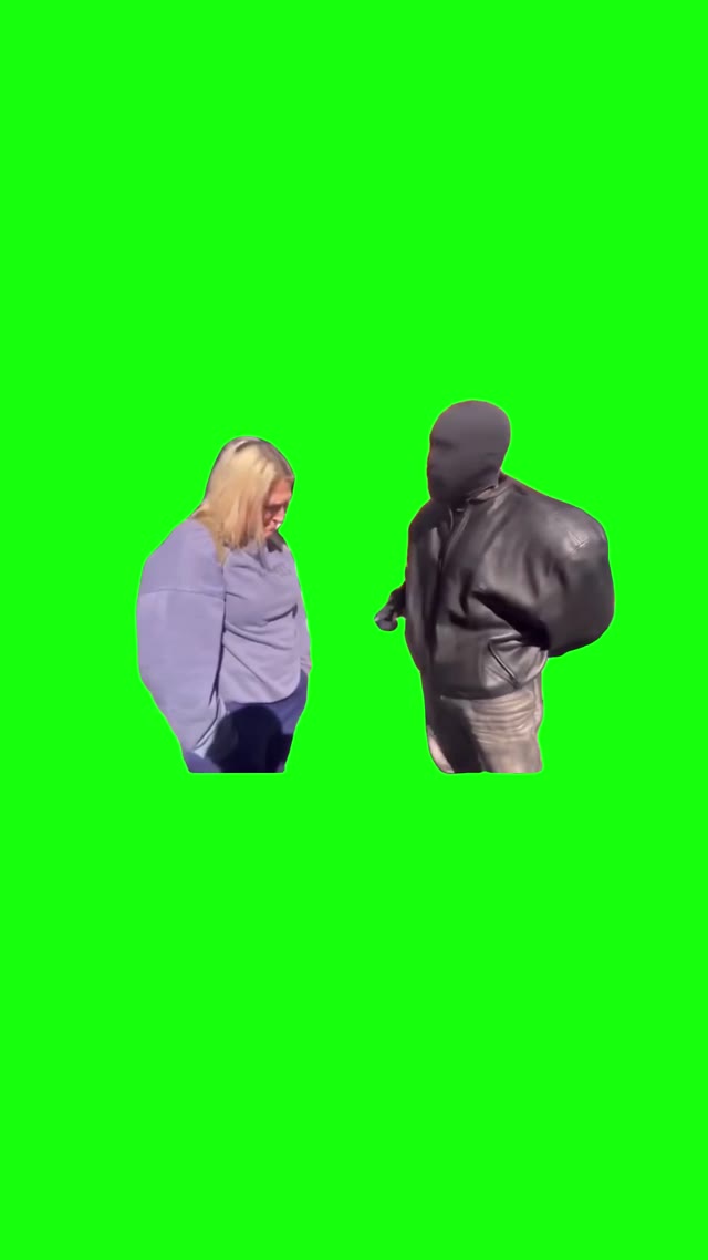 Kanye West Superhero green screen