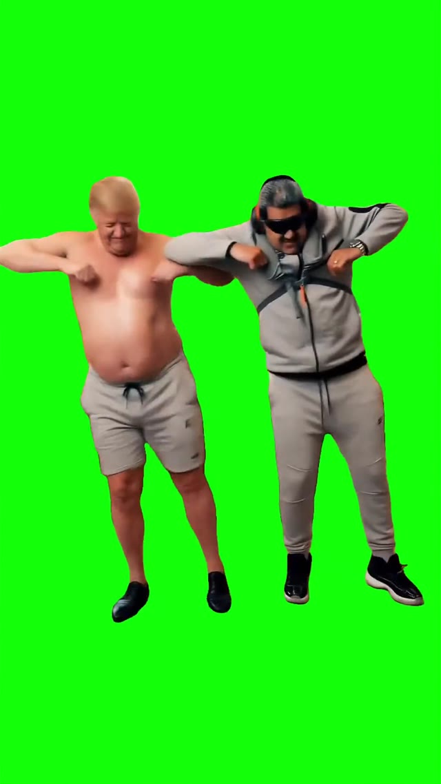 Keep it gangsta dance green screen
