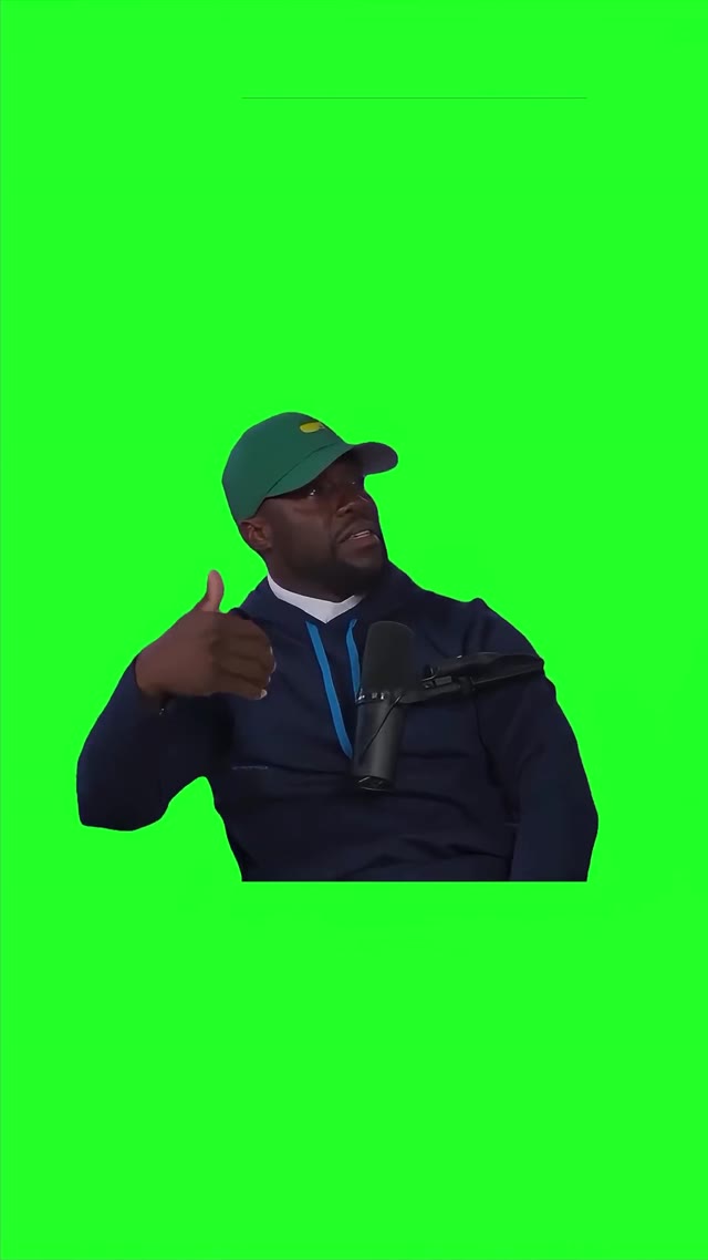 Kevin Hart Im 46 Years Old green screen