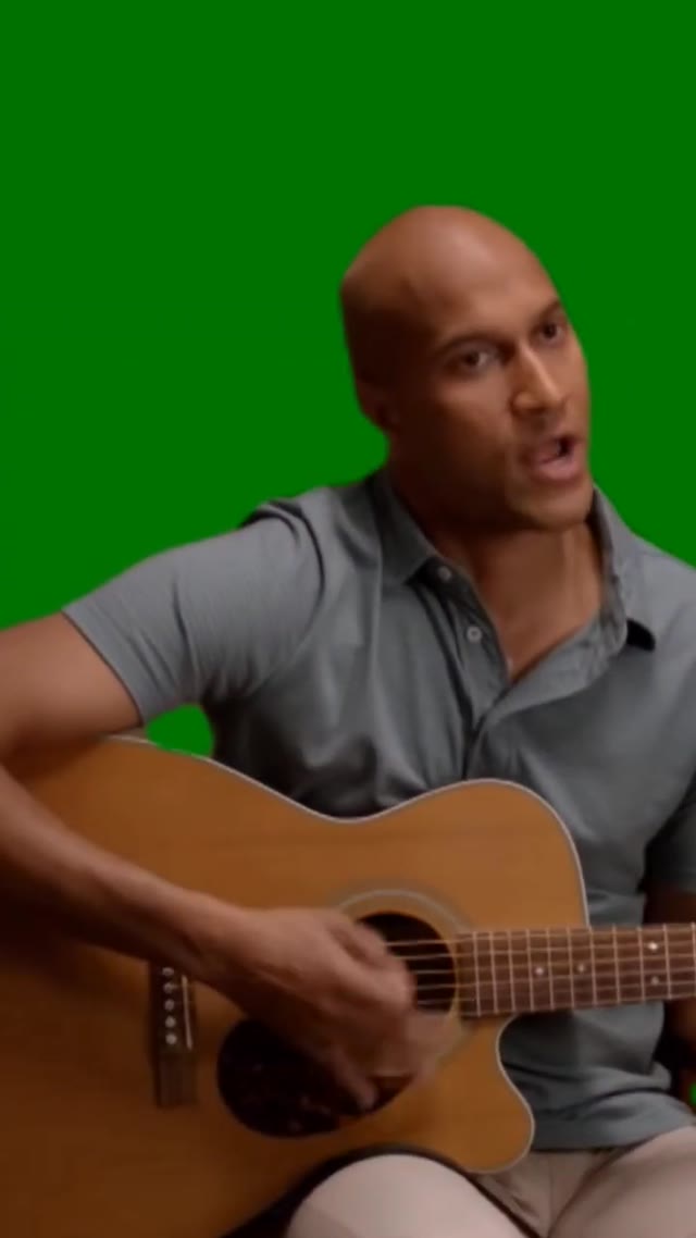 Key Peele Racist Song Hit that Subscribe green screen