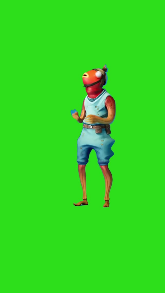 LEGO Fortnite green screen