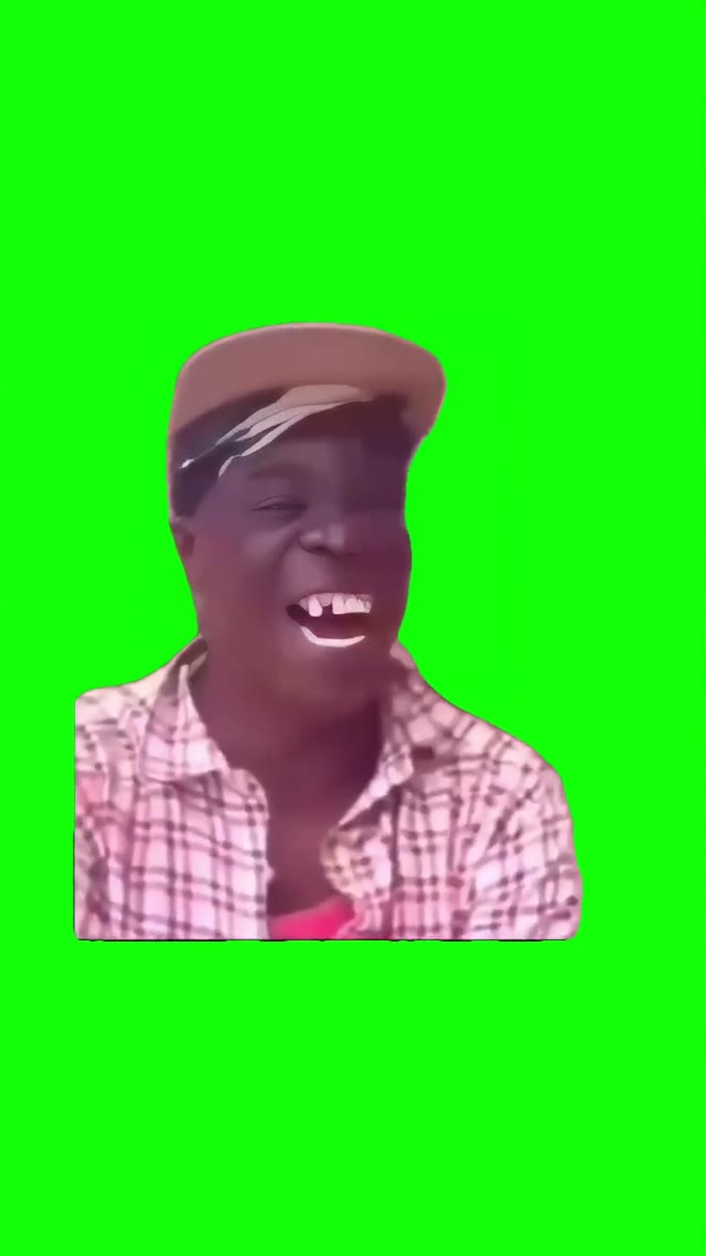 Laugh out loud green screen