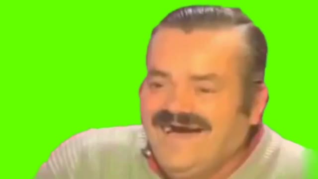 Laughing Man green screen