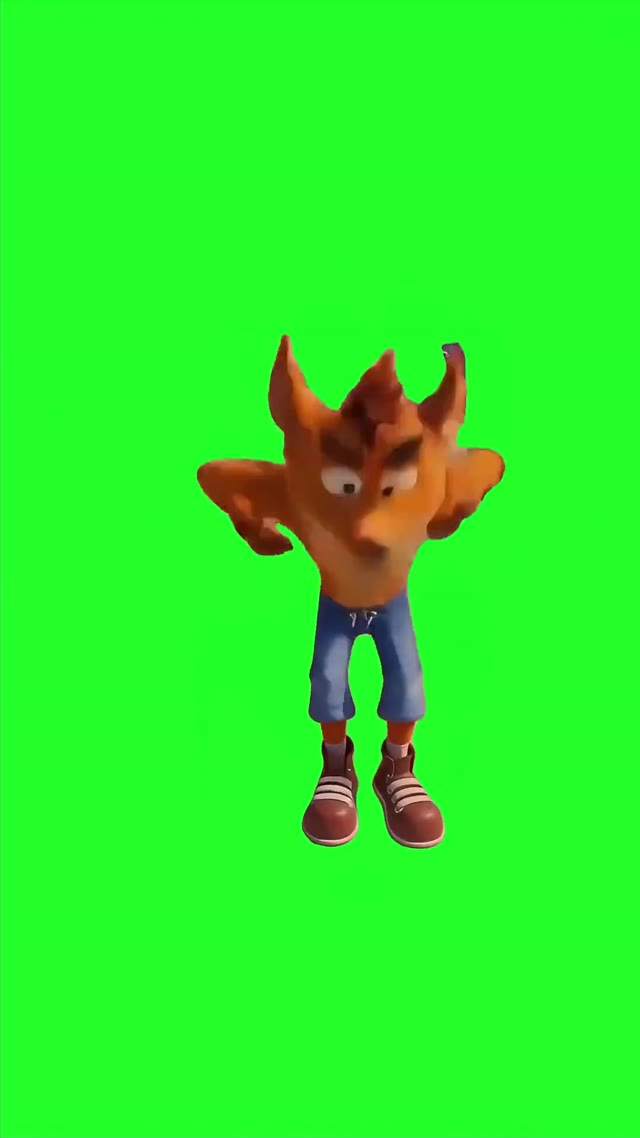 Lean Lean Dance green screen