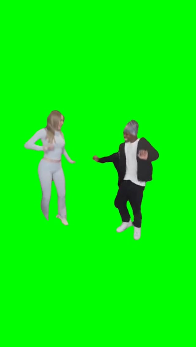 Lil tay dancing  green screen