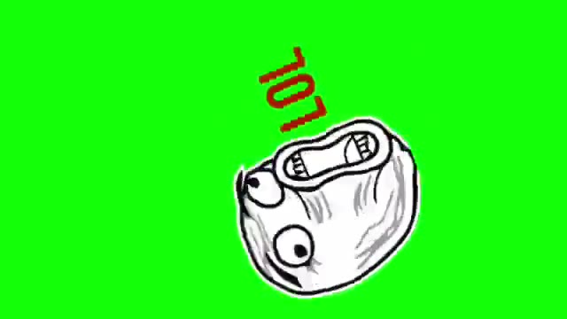 Lol face green screen