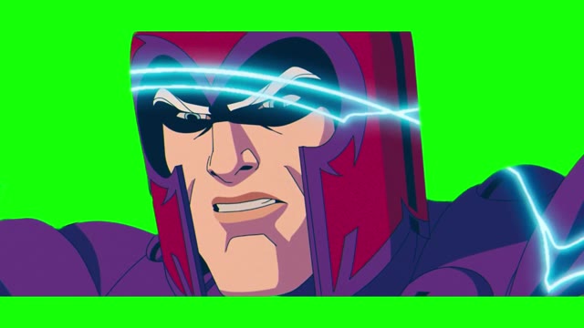 Magneto shut up green screen