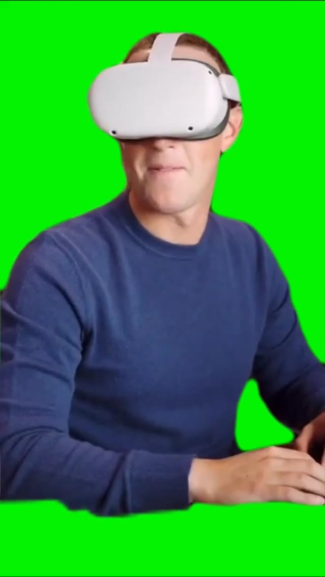 Marc Zuckerberg Favorite Feature green screen