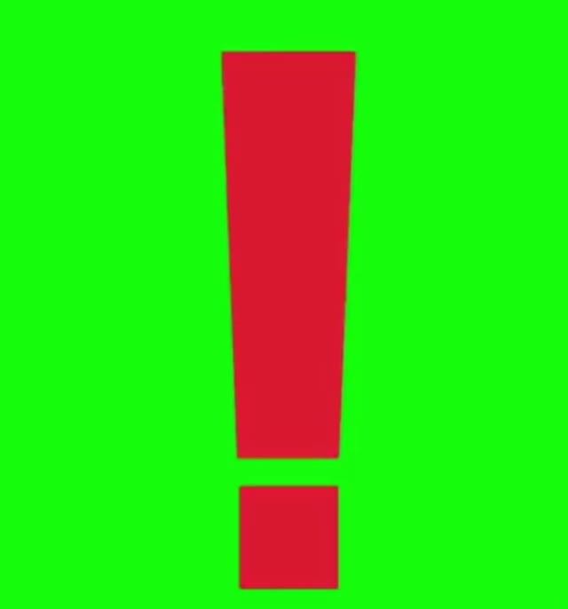 Metal Gear Solid Alert Sound Exclamation Point green screen