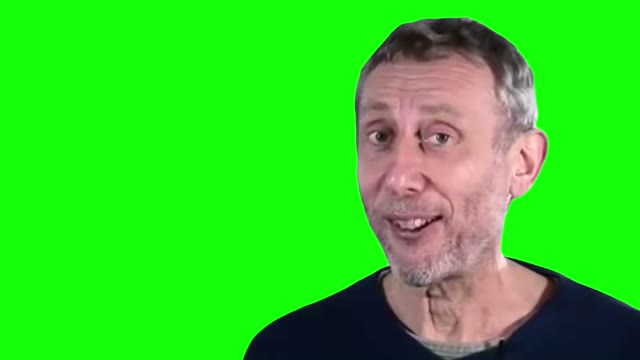 Michael Rosen Nice green screen