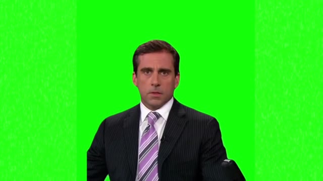 Michael Scott Fake Laugh green screen