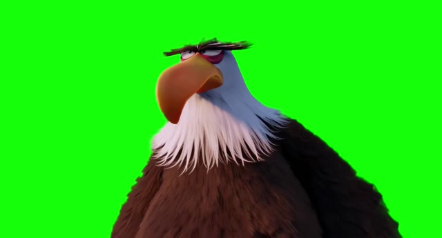 Mighty Eagle No green screen