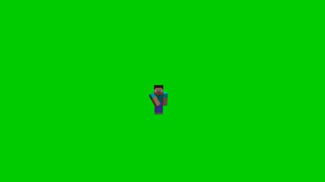 Minecraft Anvil green screen