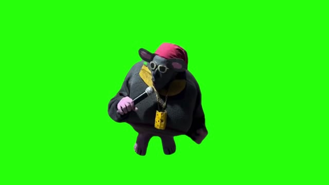Mister Bombastic green screen