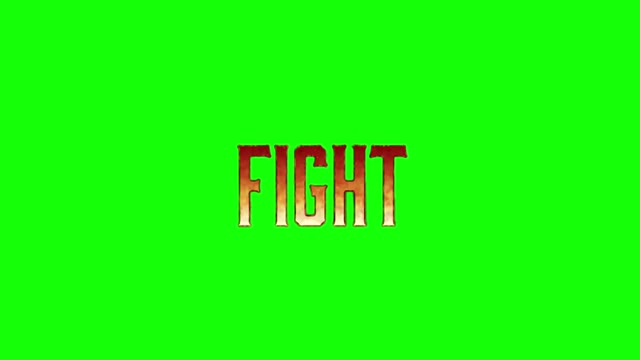 Mortal Kombat 1 fight green screen