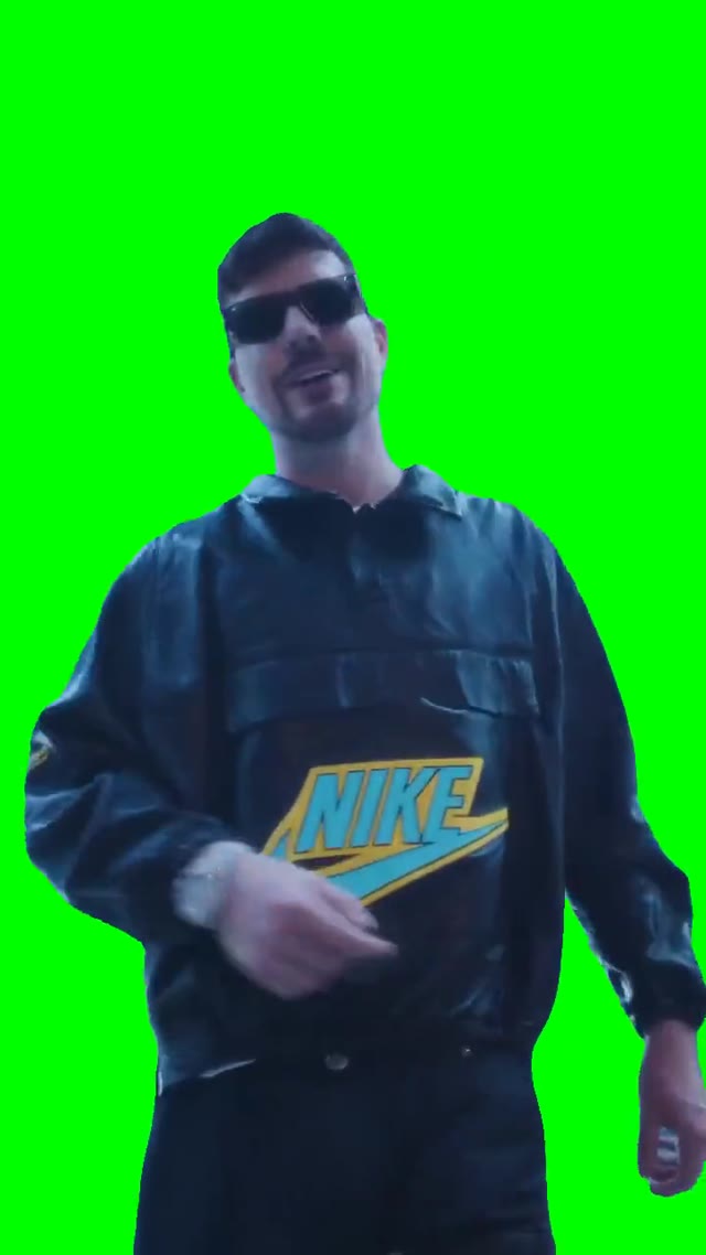 Mr Beast Rapping green screen