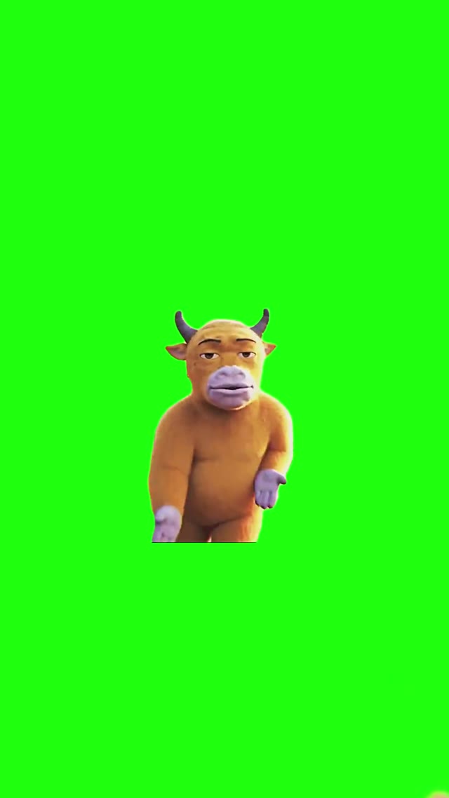 Niu Lai Dancing green screen