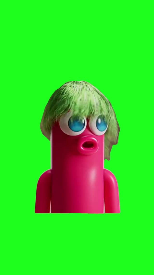 Nosy Queen green screen