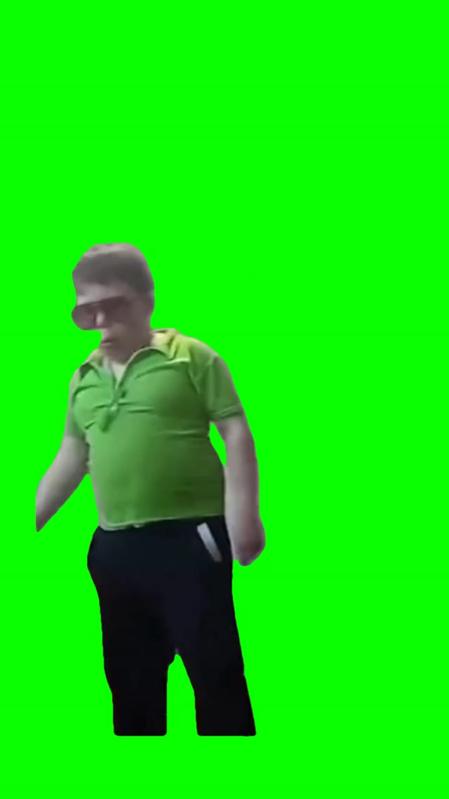 Numa Numa Kid green screen