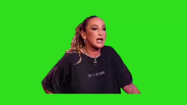 Olga Buzova esli nuzhno obyasnyat To ne nuzhno obyasnyat green screen