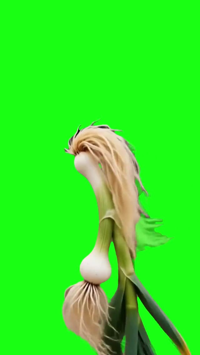 Onion Haaland Walking green screen