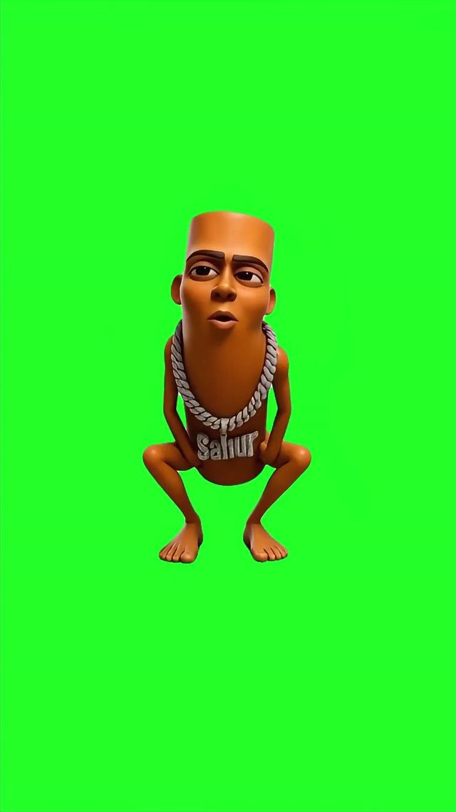 Ooooohhh Stranger BAKA Tung Tung Sahur green screen