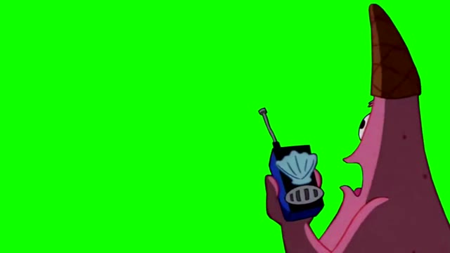 Patrick Uhh hes just standing there menacingly green screen