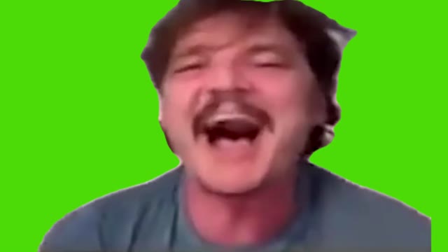 Pedro20Pascal20Laughing20Then20Crying20Green20Screen green screen