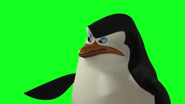 Penguins of Madagascar compilation green screen