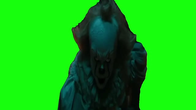 Pennywise green screen