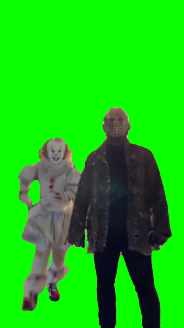 Pennywise dancing green screen
