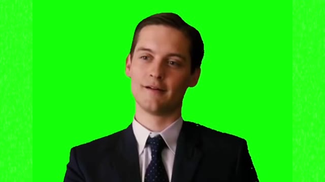 Peter Parker how did that get in there green screen