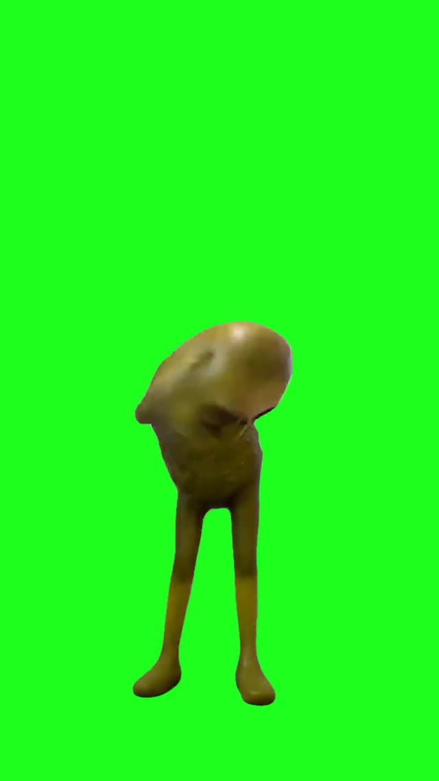 Pickle Tung Dancing To I Just Want A Rolex green screen