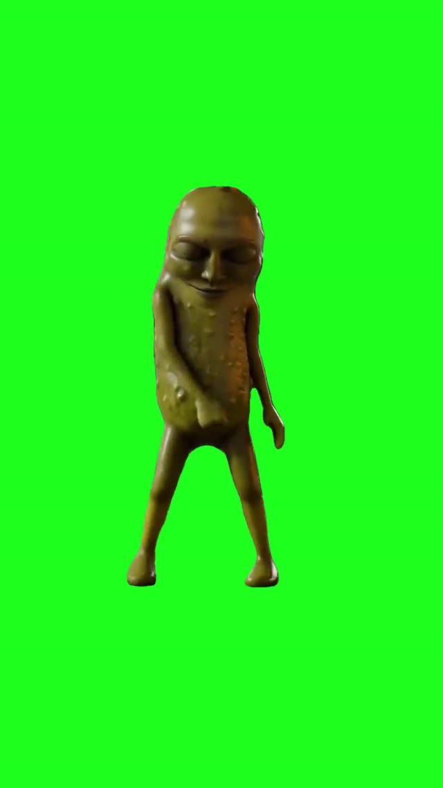 Pickle With The Late Night Hit green screen