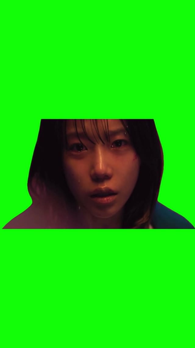 Player 222 Crying  green screen